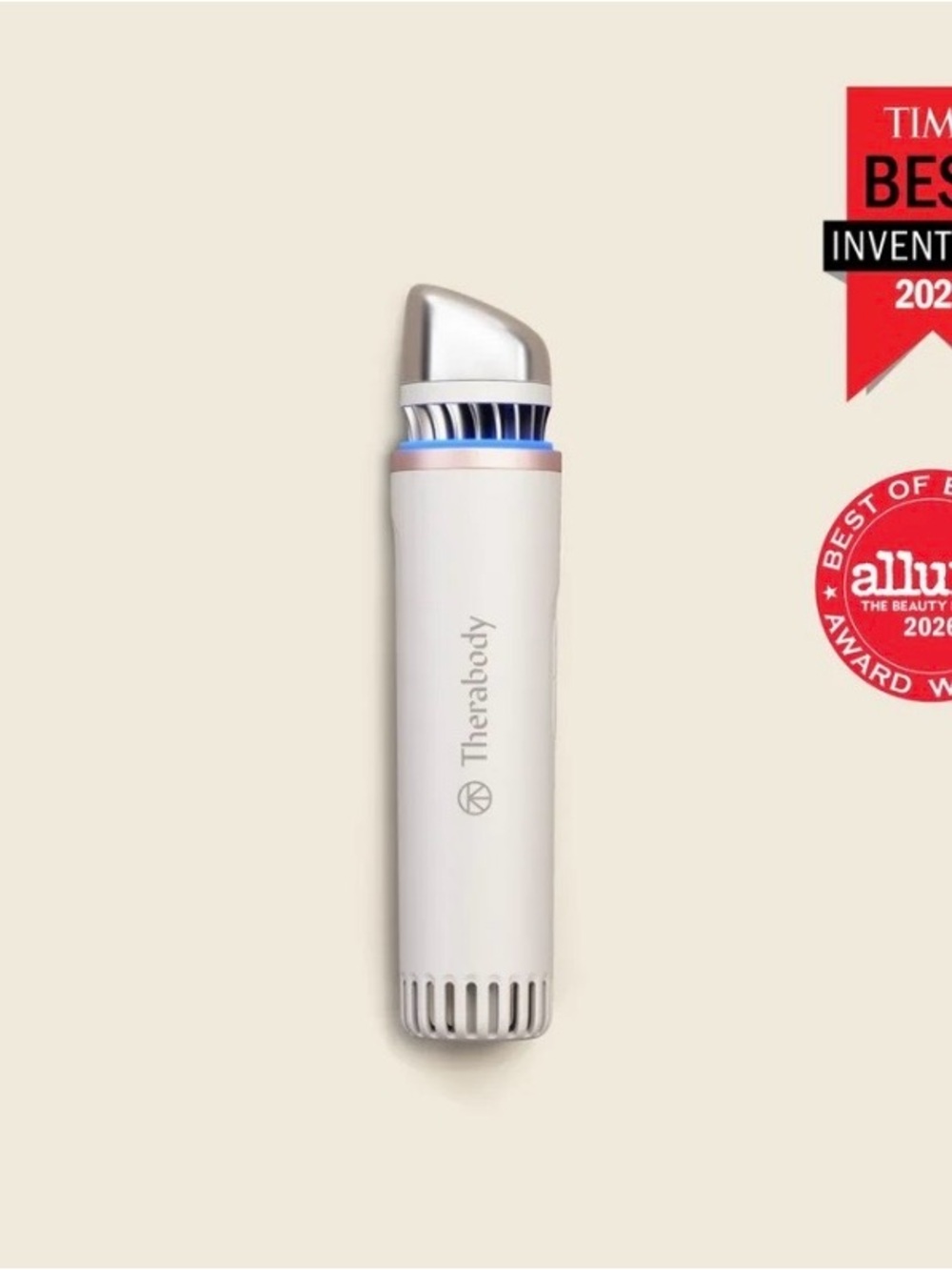 Therabody TheraFace Depuffing Wand Facial Cooling & Serum Applicator